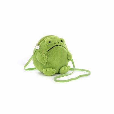 Jellycat Ricky Rain Frog Bag New Zealand | OIZYQ4162